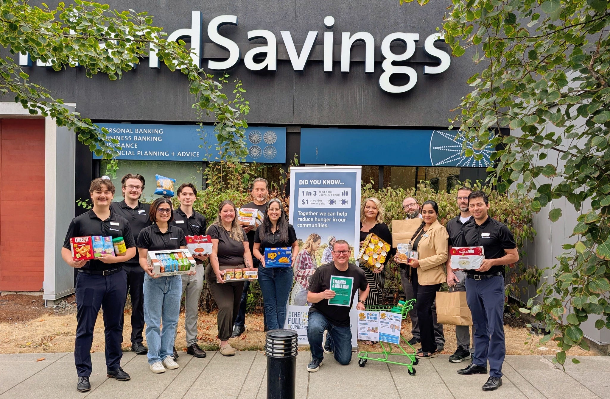 Island Savings team in a group photo