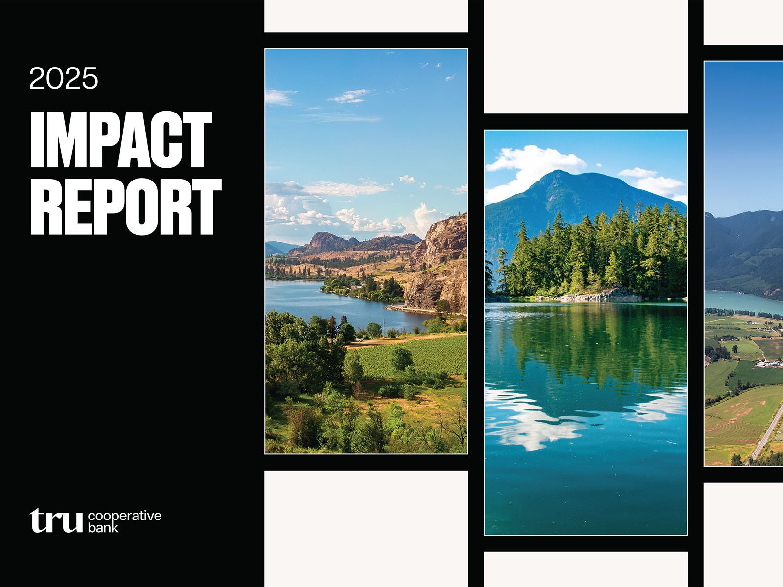 Cover of Tru Cooperative Bank's 2025 Impact Report