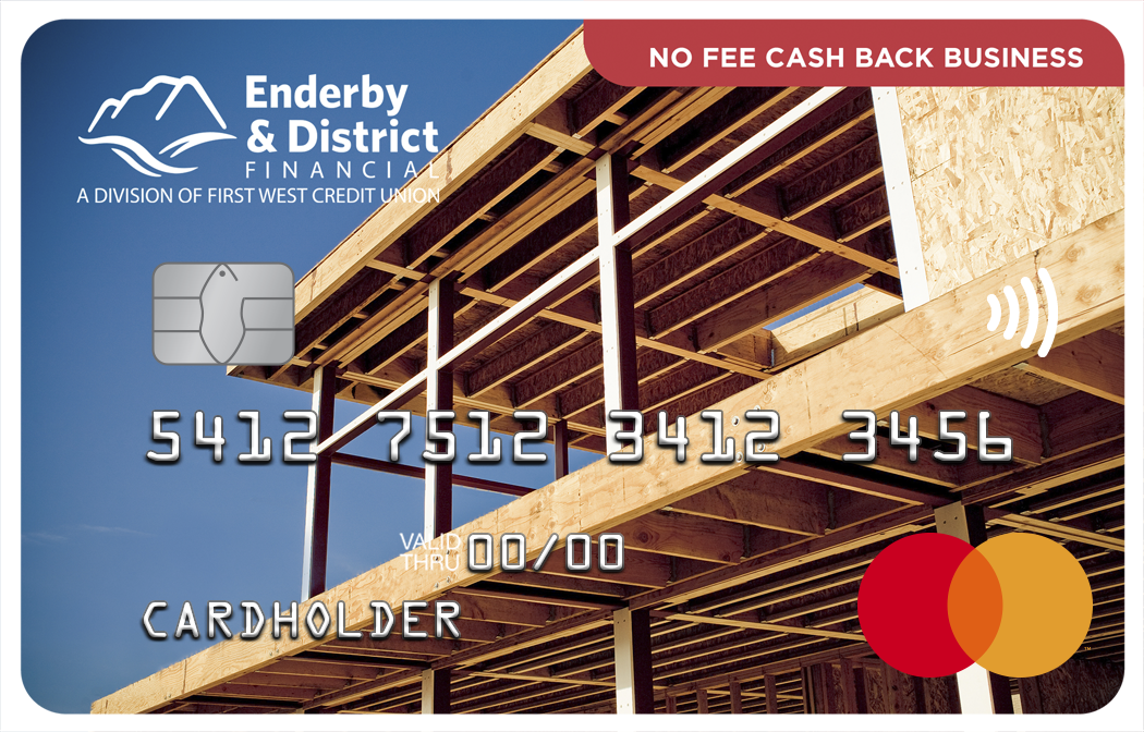 Enderby District No Fee Cash Back Business Mastercard